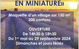 Exposition "La Provence en Miniature"