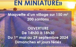 Exposition du village provençal en miniature