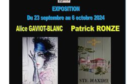 Expositon - Alice Gaviot-Blanc et Patrick Ronze